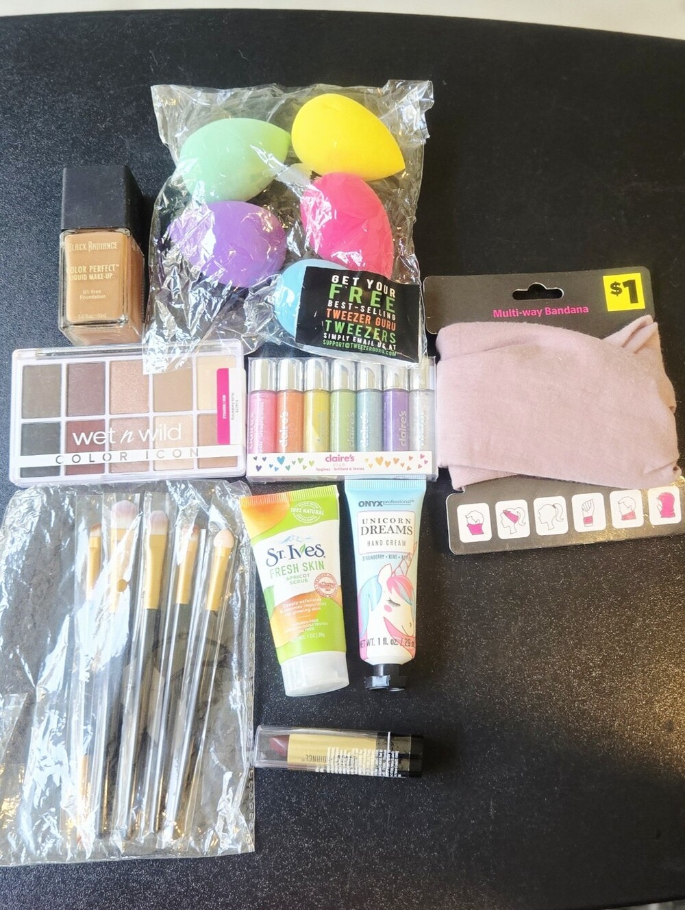 23pc Makeup Bundle -Claires, Eyeshawdow, Etc